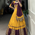 Mustard Color Trending Navaratri Chaniya Choli 3