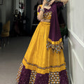 Mustard Color Trending Navaratri Chaniya Choli 4