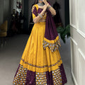 Mustard Color Trending Navaratri Chaniya Choli 6