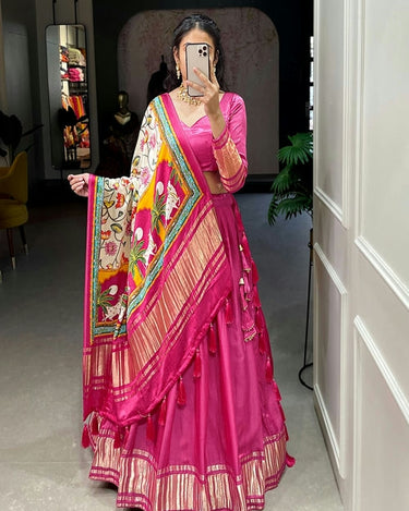 Gaji silk chaniya outlet choli