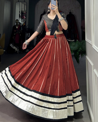 Navaratri Special Chaniya Choli With Chanderi Style 3