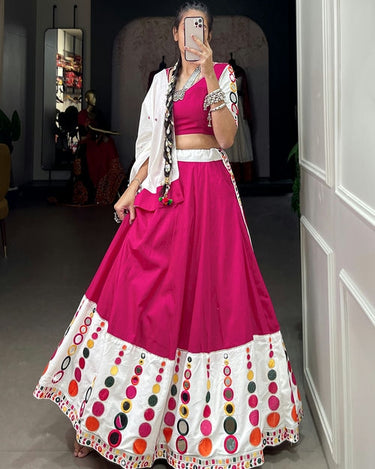 PINK  Traditional Navratri Chaniya Choli - 2023  2