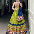 Parrot Color Special Navratri Chaniya Choli