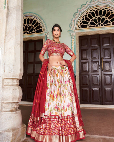 RED Special Lehenga Choli Collection of Wedding( Patola Style )