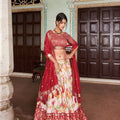 RED Special Lehenga Choli Collection of Wedding( Patola Style ) 2