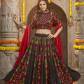 Designer Black Color Navratri Chaniya Choli