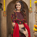 Designer Black Color Navratri Chaniya Choli 2