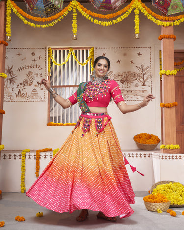 Yellow Color Navratri Chaniya Choli 