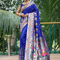  BLUE paithani weaves sarees 2