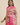 Pink Kalamkari Print Cotton Silk Saree 2