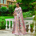 Baby Pink Colour Paithani Ena Saree 2