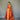 ORANGE  Jacquard Zari Weaving Saree