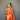ORANGE  Jacquard Zari Weaving Saree 1