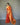 ORANGE  Jacquard Zari Weaving Saree 3