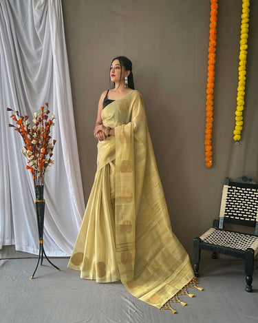 OFF WHITE   Original Tissue Silk Sarees