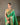 GREEN rosy soft silk saree with beautiful border and rich pallu 1