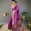 WINE  rosy soft silk saree with beautiful border and rich pallu  2