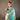 TEAL BLUE Tussar Silk Saree 1