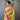 PERROT GREEN  pure organza weaved saree with Jacquard border 1