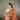 Orange Pure matka silk soft saree 1