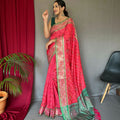 RED SOFT RANGEEN PATOLA SILK SAREE