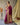 WINE  beautiful Paithani Soft Silk With minakari zari border saree