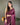 WINE  PURE RUHI SILK SAREE WITH ALL OVER JAL WORK 1