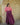 Wine Colour Chinnon Designer Gown 3