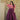 Wine Colour Chinnon Designer Gown 1