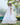 WHITE Faux blooming With Sequins Embroidered work Gown 3