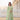 Pista Colour Ready Made Georgette Embroidery Work Gown 1