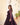 Purple Colour Premier Designer Georgette Embroidery Gown 7