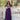 Purple Colour Designer Gown Embroidery Zari Sequins-work Dress 1