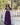 Purple Colour Designer Gown Embroidery Zari Sequins-work Dress 2