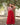 Red Colour Aliya Style Designer Gown with Sequins-work 1