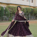 Beautiful Designer Heavy Sequins Embroidered work Lehenga Choli