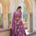 Bridal Special Heavy Sequins Embroidered work Lehenga Choli 4