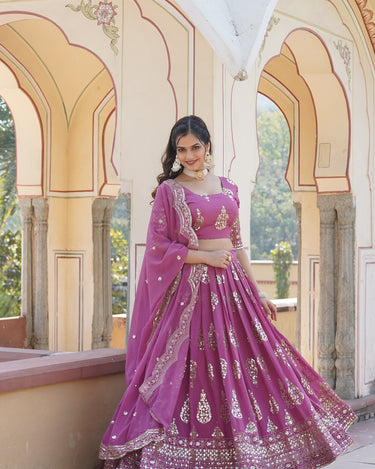 Bridal Special Heavy Sequins Embroidered work Lehenga Choli 1