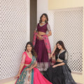 Viscose Jacquard with Gaji Silk Chaniya Choli 1