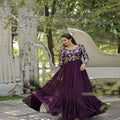 Wine Colour Gown Collection 6