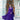 Purple Designer Wedding Special Fully Flair Georgette Gown 4