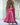 Pink Colour Wedding Special Designer Sequins Embroidered work Gown