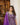 Purple Viscose Jacquerd Sequins Embroidered work Gharara Set 2