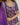 Purple Viscose Jacquerd Sequins Embroidered work Gharara Set 6