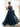 Blue Colour Pure Soft Fox Georgette fully Flair Gown