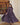  WINE Faux Blooming with Sequins Embroidered work Gown 1