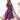 Purple Colour Pure Soft Tabby Organza Silk Gown Set 2