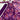 Purple Colour Pure Soft Tabby Organza Silk Gown Set 7