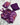 Purple Colour Pure Soft Tabby Organza Silk Gown Set 12