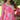 PINK Russian Silk Rich Digital Print Gown  2